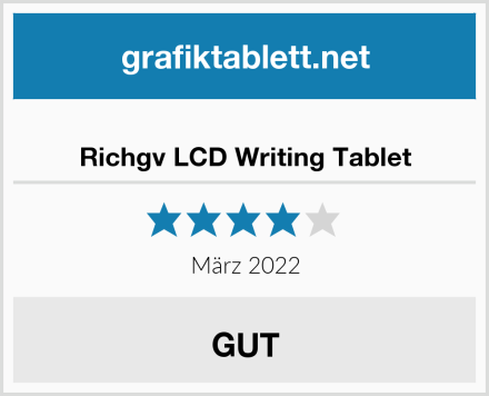  Richgv LCD Writing Tablet Test