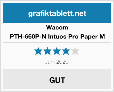 Wacom PTH-660P-N Intuos Pro Paper M Test