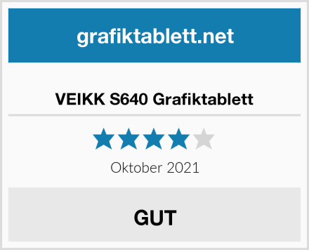  VEIKK S640 Grafiktablett Test
