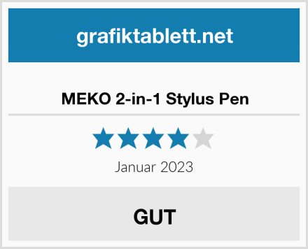  MEKO 2-in-1 Stylus Pen Test